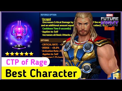 best character for ctp of rage [Nov 2022] | marvel future fight