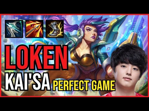 LOKEN - KAI'SA vs. EZREAL ADC | KR DIAMOND | PATCH 11.1