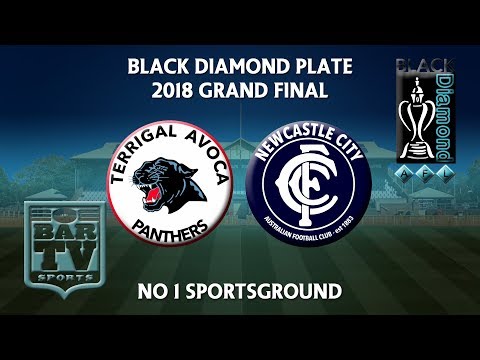 2018 Black Diamond AFL - Plate Grand Final - Terrigal Avoca v Newcastle City