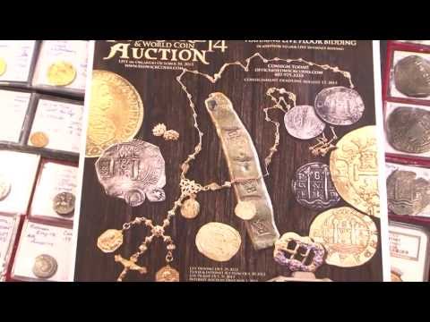 Shipwreck Treasure Auction to be Held by Daniel Sedwick in October 2013. VIDEO: 1:46.