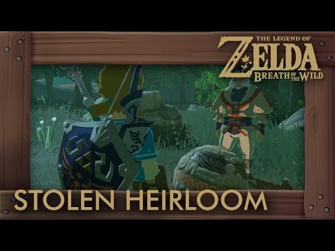 Zelda Breath of the Wild - How to Get Impa's Orb (The Stolen Heirloom Shrine Quest)