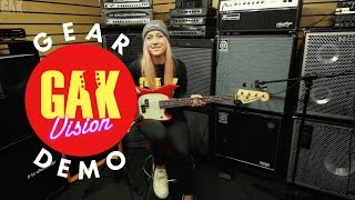 Video thumbnail for GAK BASS : Fender Mustang Bass PJ (Torino Red) by GAK