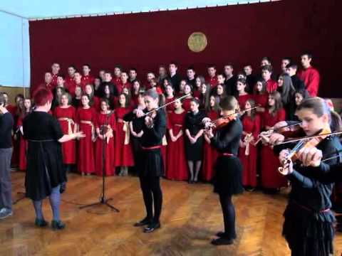 Hor Gimnazije u Cacku - Himna Svetom Savi (2014)