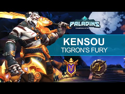 Kensøu Tiberius Pro Competitive l GRANDMASTER l TIGRON’S FURY l PALADINS GAMEPLAY