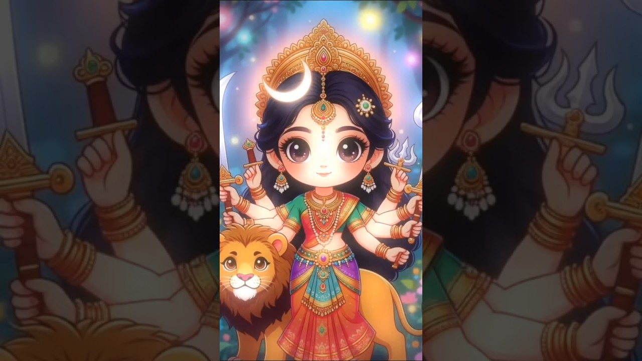 Jai Mata di 🔱🥰 #navratri #reach #matarani #shorts