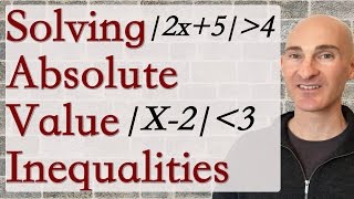 Absolute Value Inequalities - How to Solve