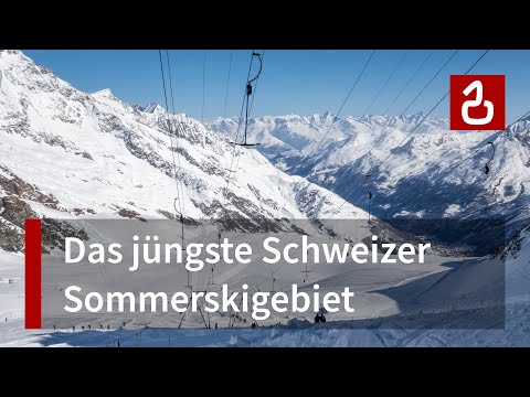 Sommerskigebiet Allalin & Metro Alpin in Saas-Fee