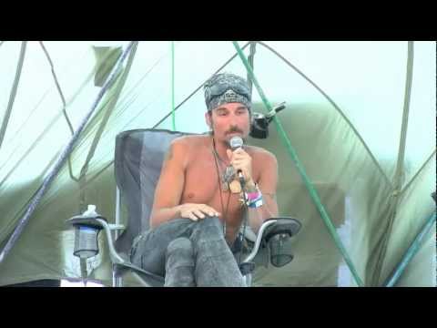 Charles Shaw at Burning Man 2012 - "Living in the Exile Nation: The War on Consciousness"