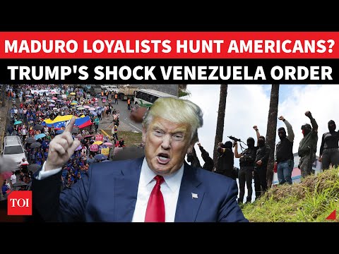 'LEAVE IMMEDIATELY!': Trump Orders Americans Out Of Venezuela As Maduro Loyalists Launch Manhunt
