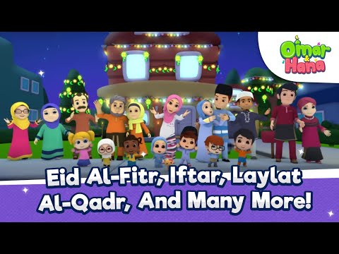 Eid Al-Fitr [NEW! Compilation] 😉💯🧆 | Omar & Hana English