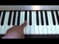 Justin Bieber - All That Matters - Piano Tutorial ...