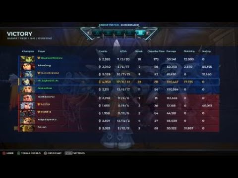 Paladins Ranked - Inara Fragging