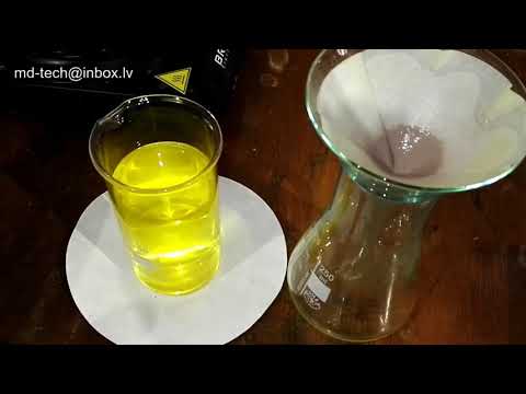 Gold Rush in home lab. Aqua regia denox.