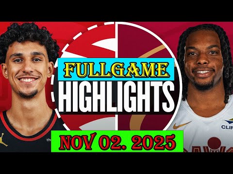 Cleveland Cavaliers vs Atlanta Hawks FULLGAME Qtr Nov 02.2025 Highlights | NBA hightlight