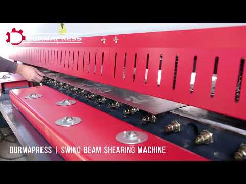 Durmapress Swing Beam Hydraulic Plate Shearing Machine For High Quality Metal Shearing Machine