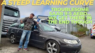 Saab 9-5 HOT Aero's noisy drive belt leads to EVERY component being replaced