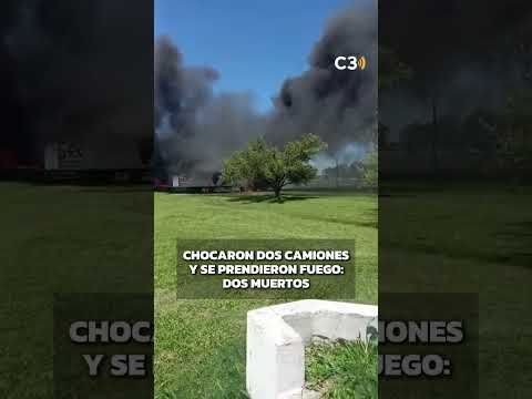 TRÁGICO CHOQUE EN SANTA FE ◼️