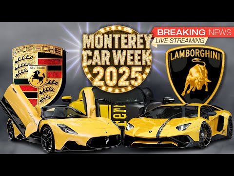 The Best of Monterey Car Week 2025: Hypercars Unleashed!