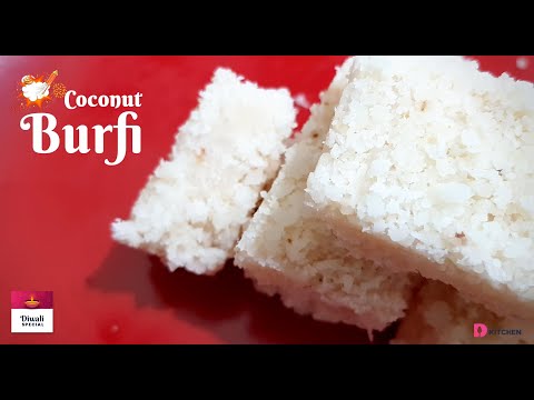 Coconut Burfi | തേങ്ങാ ബർഫി | Thenga Burfi | കോക്കനട്ട് ബർഫി | Diwali Special Sweet | EP #193 Video
