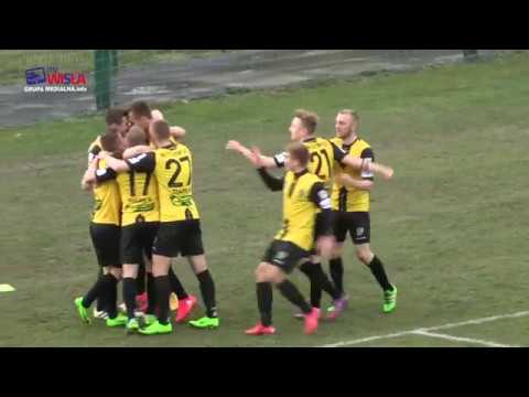 SIARKA TARNOBRZEG - KOTWICA KOŁOBRZEG 2:1 (1:1) - FRAGMENTY I KONFERENCJA