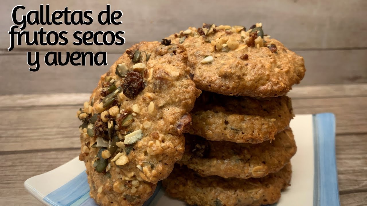 Watch GALLETAS de FRUTOS SECOS Y AVENA | Nutritivas y deliciosas Now GALLETAS de FRUTOS SECOS Y AVENA | Nutritivas y deliciosas