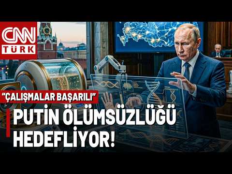 Putin Ölümsüzlüğün Peşinde! Kremlin 26 Milyar Dolarlık Yaşlanmayı Geciktirecek Proje İçin Çalışıyor