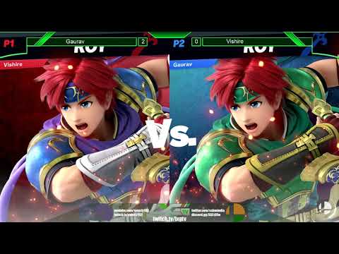 Vishire (Roy) vs Gaurav (Chrom/Roy/Shulk) - Smash Ultimate @ LXG 10