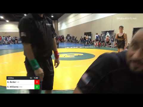 220 Lbs Prelims - Albert Butler, The Wrestling Center Vs Xavier Williams, Virginia Dff7