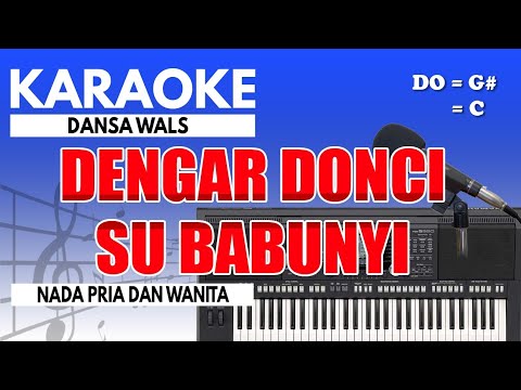 Karaoke - Dengar Donci Su Babunyi // Lexs trio & Hellas Group ( Nada Pria & Wanita )