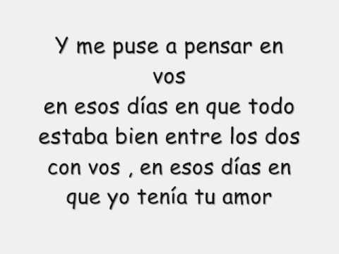 download lagu mp3 mp4 Pensando En Vos Letra, download lagu Pensando En Vos Letra gratis, unduh video klip Pensando En Vos Letra