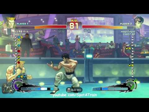 SSF4 - ACE E I RI N (Guile) vs. Mago (FeiLong)
