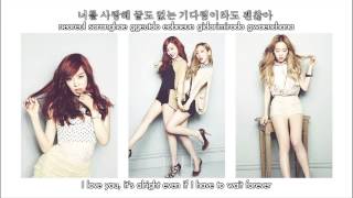 Taeyeon &amp; Tiffany (SNSD) - 유리아이 / Lost In Love (Hangul &amp; Romanization &amp; Eng Sub)