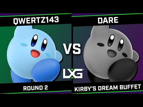 qwertz143 vs Dare - Kirby's Dream Buffet @ LXG 2