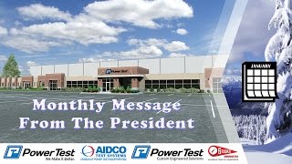 Monthly Message - January 2017