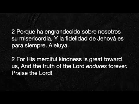 Salmo Psalm 117 / Aprende Inglés Learn Spanish