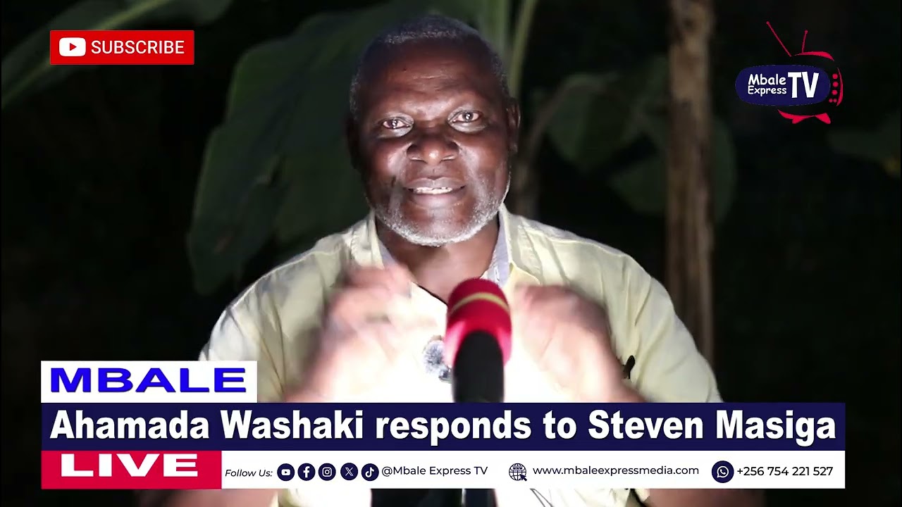 Ahamada Washaki responds to Steven Masiga Spokesperson Bukuuka bwa Bugisu 