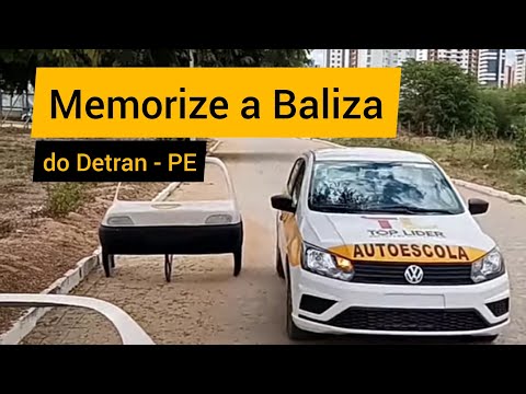 Como Fazer Baliza Detran - PE (passo à passo)!