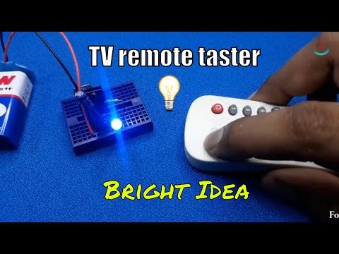 IR Remote taster | TV Remote tester | Learn with fun technology Video