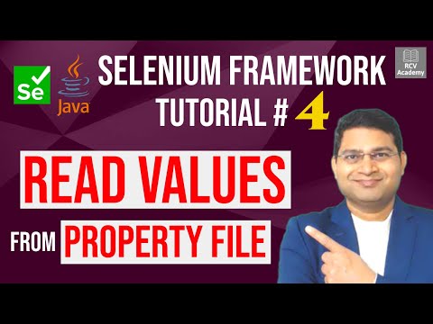 Selenium Framework Tutorial 4 Read Values from Property File