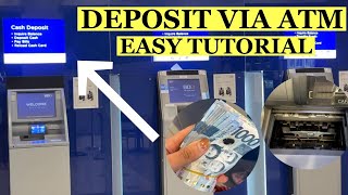 PAANO MAG DEPOSIT SA BDO ATM MACHINE / HOW TO DEPOSIT CASH BDO CASH DEPOSIT MACHINE 2021