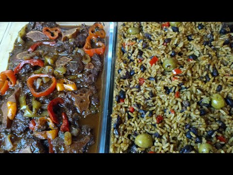 COMO HACER RABO DE VACA CON MORO DE HABECHUELAS NEGRAS