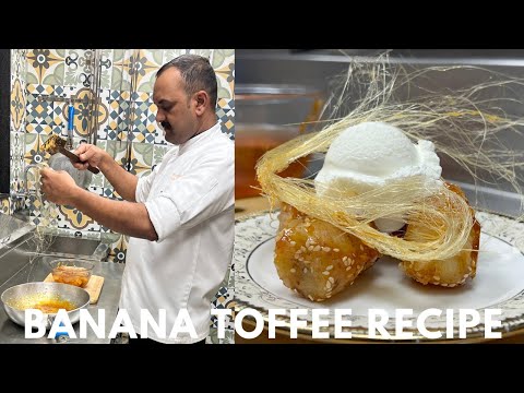Banana Toffee Recipe | Chinese Dessert Recipe | Fried Banana Toffee | Toffee Recipe | Banana Recipe