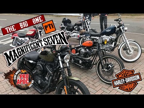 Harley Sportsters start their epic journey to the Big one!