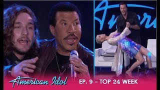 EPIC IDOL MOMENT: Lionel Richie Sings His ICONIC &quot;Hello&quot; And The Crowd Goes NUTS!!