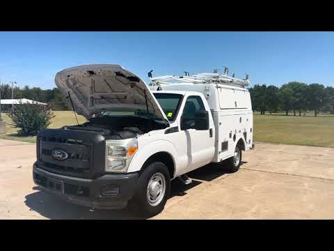 2013 White /GRAY Ford F-350 SD (1FDRF3A60DE) with an 6.2L V8 OHV 16V engine, 6A transmission, located at 17760 Hwy 62, Morris, OK, 74445, (918) 733-4887, 35.609104, -95.877060 - 2013 FORD F-350 6.2L V8 2WD DEDICATED CNG ONLY RUNS ON COMPRESSED NATURAL GAS AND DOES NOT RUN ON GASOLINE. FEATURES MANUAL SEATS, MANUAL LOCKS, MANUAL WINDOWS, MANUAL MIRRORS, AM/FM STEREO, VINYL SEATS, CRUISE CONTROL, TRACTION CONTROL, POWER CONVERTER, EASY LOAD LADDER RACK, BACK UP CAMERA,AND L - Photo#33