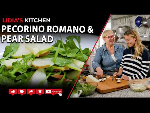 Pecorino Romano & Pear Salad