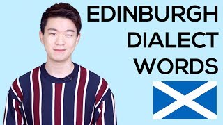 EDINBURGH Dialect Words