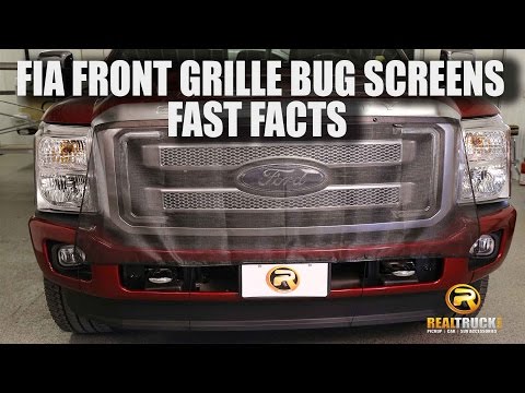 FIA Universal Front Grille Bug Screens - Fast Facts