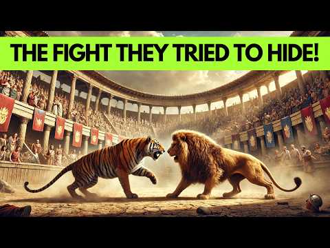 Lion Vs Tiger Roman Games : Deadliest Fight Revealed!