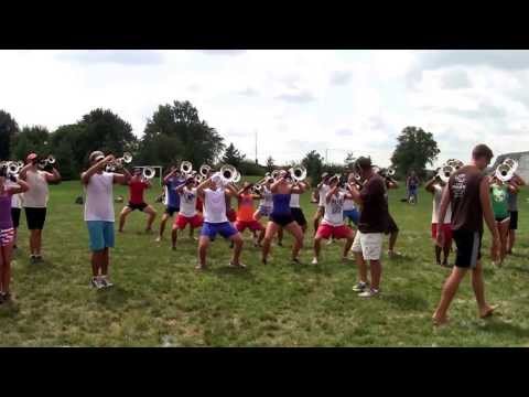 Bluecoats Hornline 2013 - Finals Rehearsal